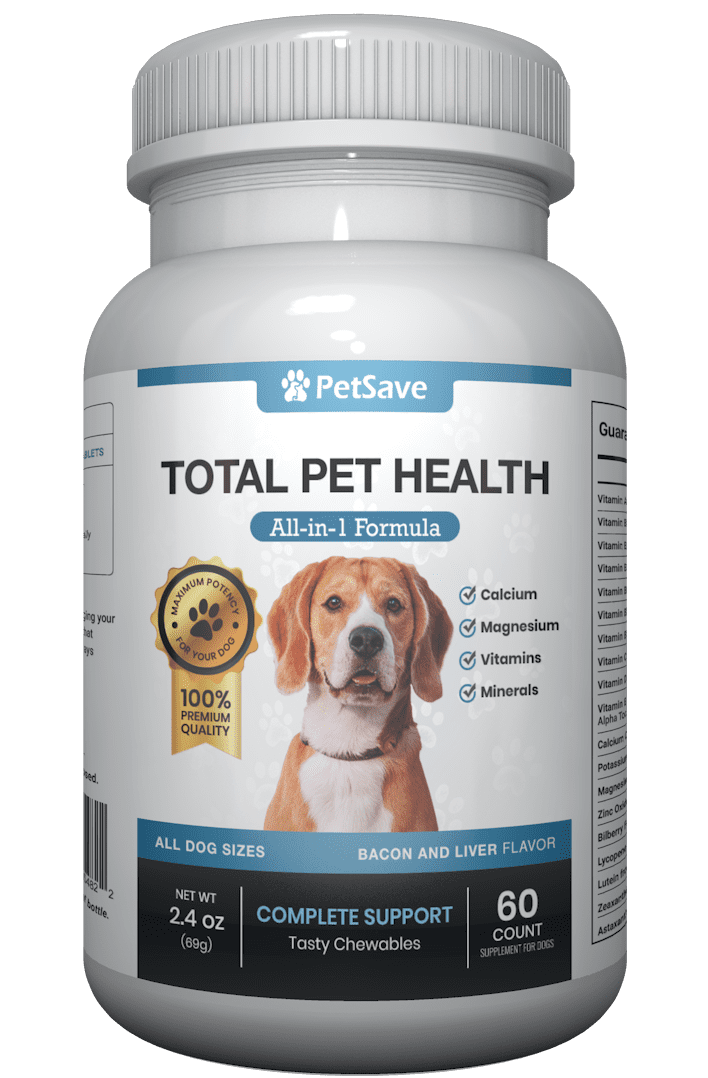 PetSave multibenefit AllinOne Dogs 60 chews stomach health, immune