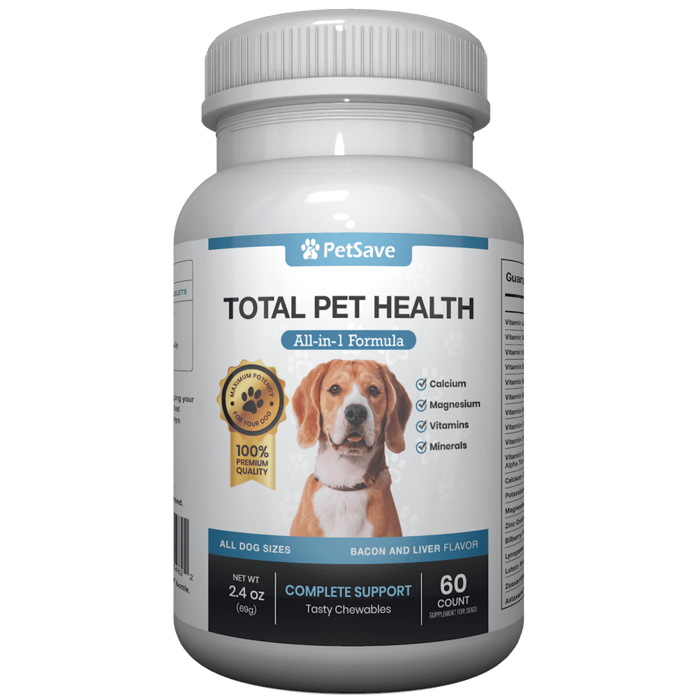 PetSave multibenefit AllinOne Dogs 60 chews stomach health, immune