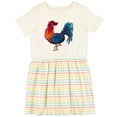 thumbnail image 3 of Inktastic Year of the Rooster Girls Toddler Dress, 3 of 5