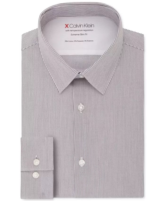 calvin klein extreme slim fit shirt