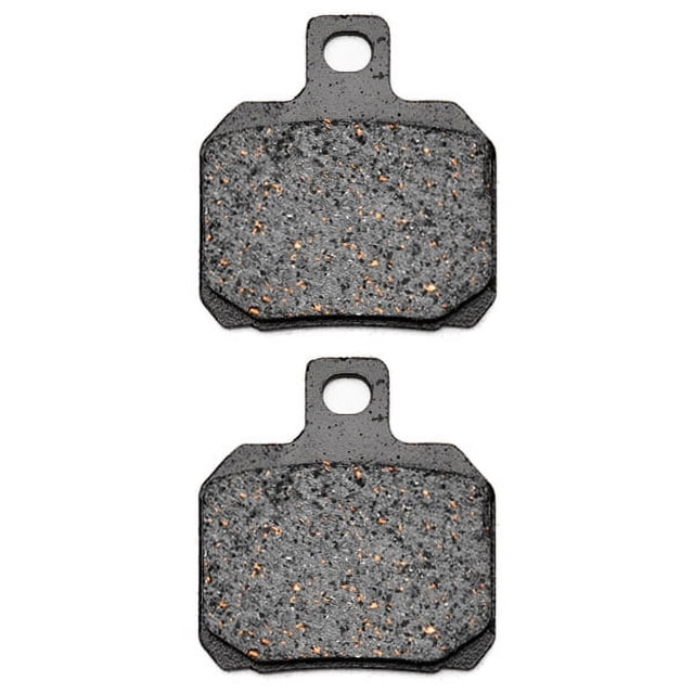 KMG Rear Brake Pads Compatible with 2009-2011 Ducati 1198 - Non-Metallic Organic NAO Brake Pads Set