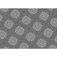 thumbnail image 1 of Ahgly Company Indoor Rectangle Patterned Gray Dolphin Gray Area Rugs, 4' x 6', 1 of 6