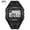 black, variant on Men's multifunctional electronic watch, fashionable waterproof sports watch, alarm clock, chronograph, business trendy men's wristwatch