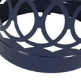 thumbnail image 7 of GDF Studio Pellerin Outdoor Metal Side Table, Navy Blue, 7 of 7