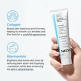 thumbnail image 5 of NIDA Formule Jeune Crème Hydratante Ultime / Centella Asiatica, Niacinamide, Acide Hyaluronique, Collagène / Rides, Ridules, Taches Brunes, Peau Sèche, Rougeurs / 3,38 fl. oz., 100 ml, 5 of 5