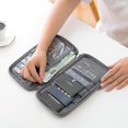 thumbnail image 1 of Family Travel Wallet Passport Holder Document Card Pouch Organiser, 1 of 4