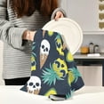 thumbnail image 6 of GZHJMY Dishcloth, Kitchen Towel, Kitchen Gifts for Restaurant, Kitchen, Party, Pineapple Skull, 6 of 7