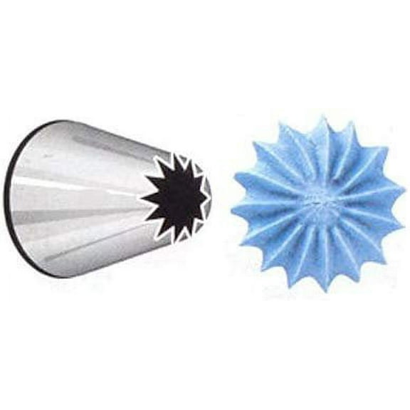 Ateco #865  French Pastry 7/16" Diameter  Cake/Cupcake Decorating Tip