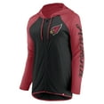 thumbnail image 2 of Women's Fanatics Black/Cardinal Arizona Cardinals Script Full-Zip Hoodie, 2 of 3