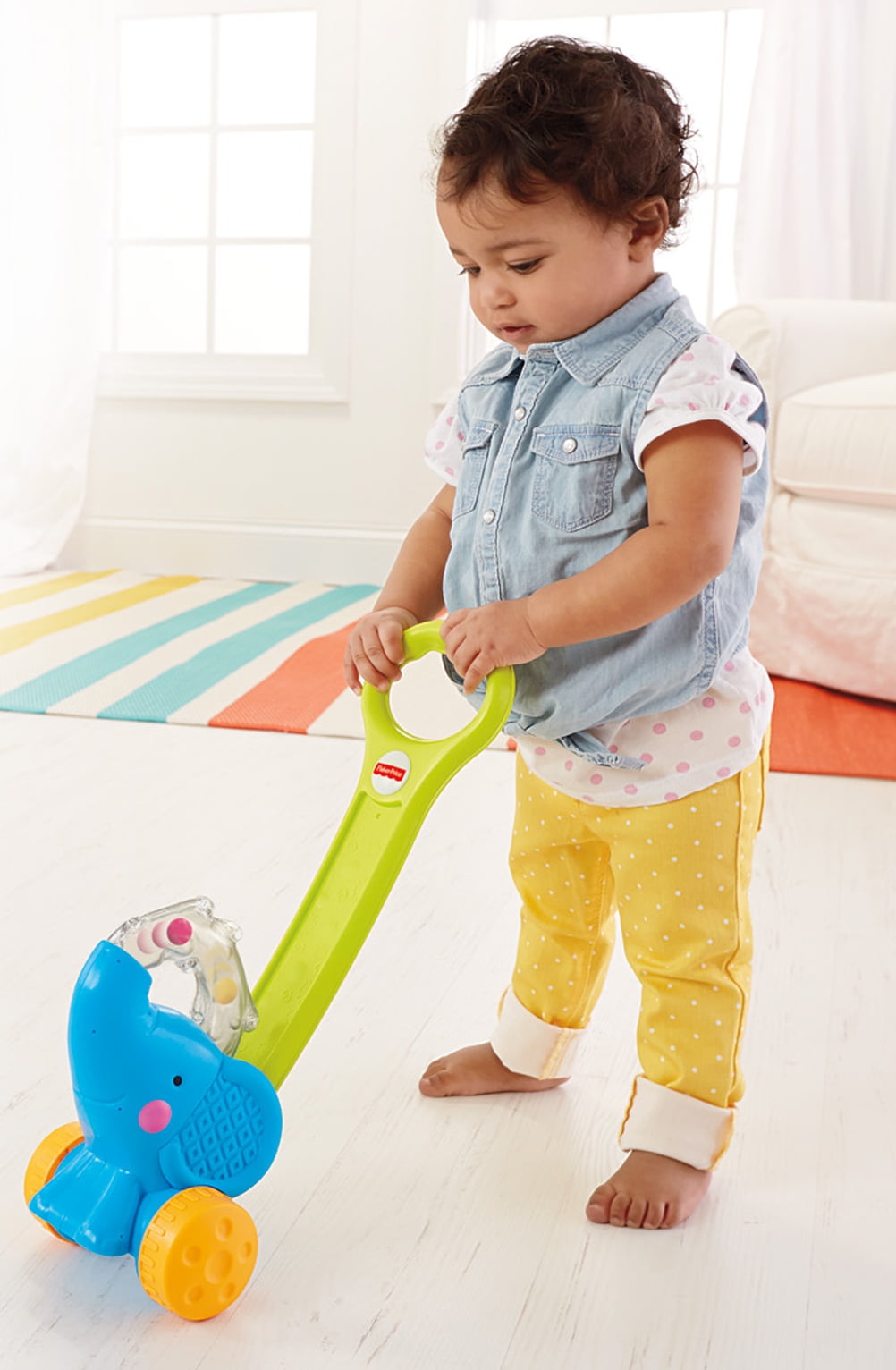 fisher price pop and push elephant