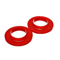 Energy Suspension Universal 2 1/8in ID 3 3/4in OD 3/4in H Red Coil Spring Isolators (2 per set)