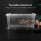 thumbnail image 5 of Methold Contenedor de alimentación para Reptiles, 10 Uds., visualización transparente, suministros de insectos de alta resistencia, cajas de crianza, Terrarios Blanco Methold PT004133-02, 5 of 6