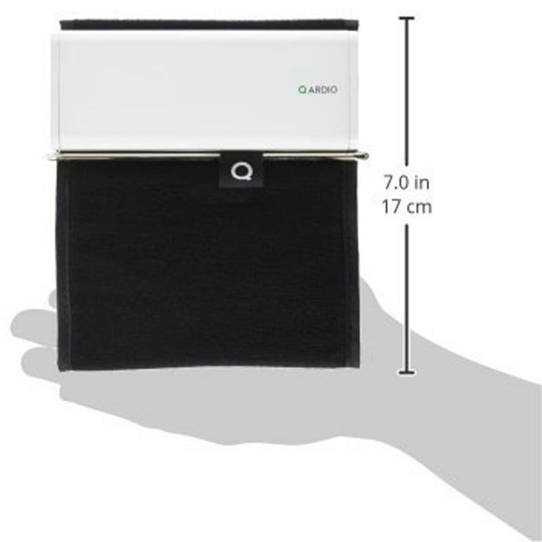 Qardio Wireless Blood Pressure Monitor, Arctic White (A100QI) Bundle with  Arm Case 
