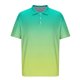 thumbnail image 5 of Blusa y camisa de manga corta con cuello vuelto para hombre, informal, de moda, de color liso, con botones, solapa y hebilla de gancho, camiseta de manga corta de poliéster para hombre., 5 of 5
