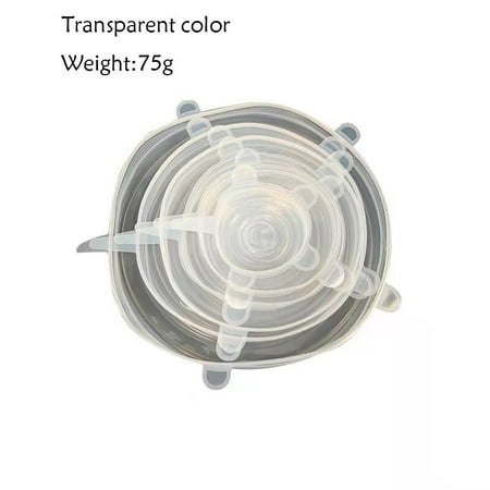 

Silicone Stretch Lid Silicone Fits Various Sizes of Bowl Cover Cups in Dishwasher Microwave Oven and Freezer