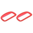 thumbnail image 1 of Unique Bargains Silicone Mouse Cover Protective Skin for Mouse 1 and 2, Anti Drop and Wear Resistant Case Red 2 Pcs, 1 of 5