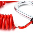 thumbnail image 4 of 4 Ft Breakaway Cable, Trailer Brake Safety Cable Spring Towing Coiled Wire, For Rv Trailer Emergency, 4 of 5