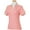 Peach, variant on Monterey Club Ladies Cotton/Polyester Short Sleeve V-Neck Golf Polo Shirt #2108