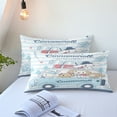 thumbnail image 5 of 3 Piece Blue Cinnamoroll Bedding Set Full Size Kids Pillowcases Comforter Sets NEW, 5 of 9