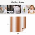 thumbnail image 4 of Orange White Ombre Cloth Napkins, Farmhouse Country Minimalist Art Washable and Reusable Dinner Napkins Set of 4, Table Napkin for Kitchen Party Birthday Wedding Hotel Housewarming 20"x20", 4 of 8