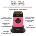 thumbnail image 2 of Afeitadora StyleCraft Instinct Metal inalámbrica de doble lámina con motor vectorial IN2, control de par intuitivo, recargable por USB-C (rosa), 2 of 6