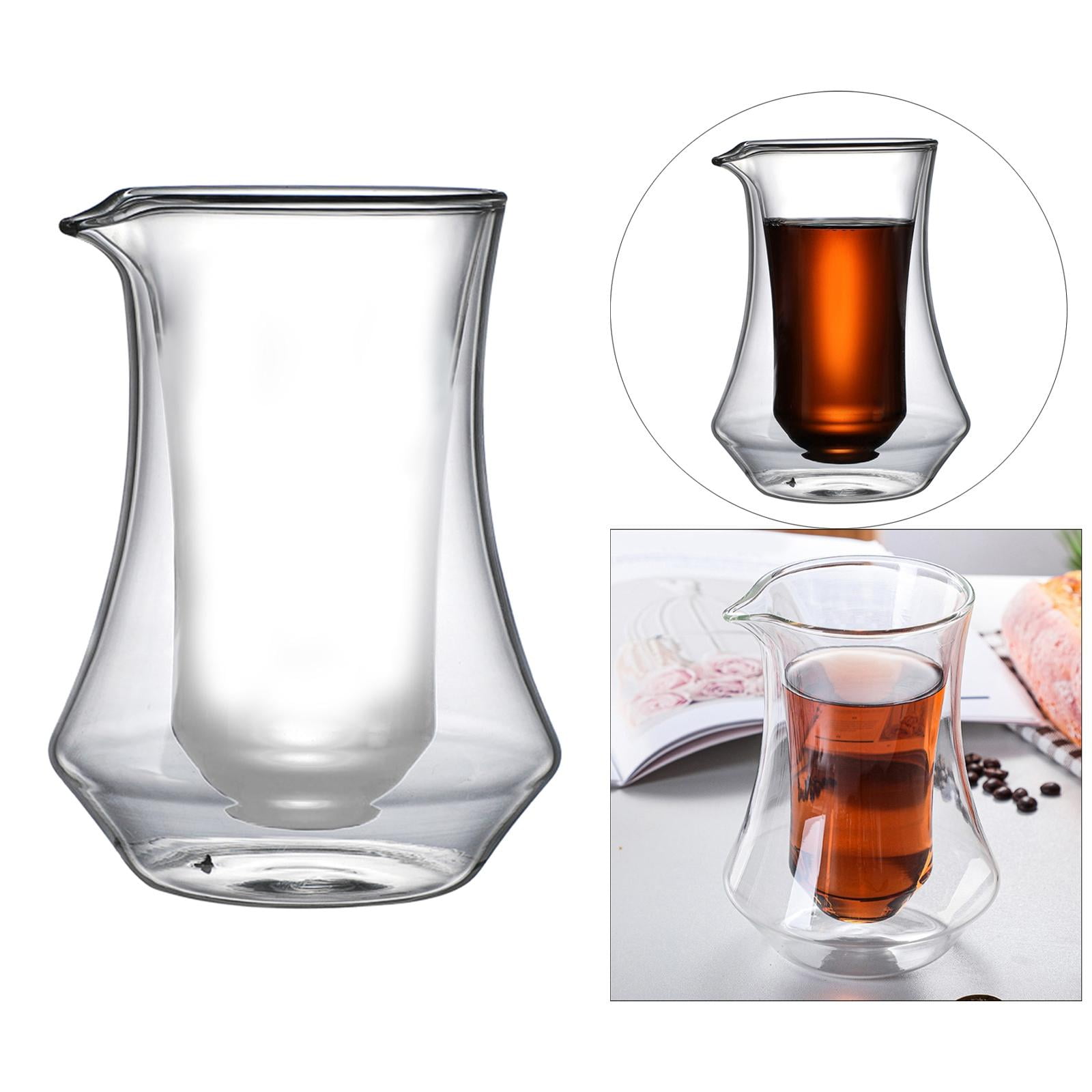 Axioma Double Wall Coffee Cup Heat-Resistant Tasting Cup Drinking Glass Yoghurt Cups Coffee Mug for Tea Coffee Espresso Milk 1pcs