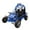 Blue, variant on Massimo GKA 200 169cc EFI Adult Go Kart with 10HP Engine, 2WD Off-Road Go Cart, Dual Seats, Red