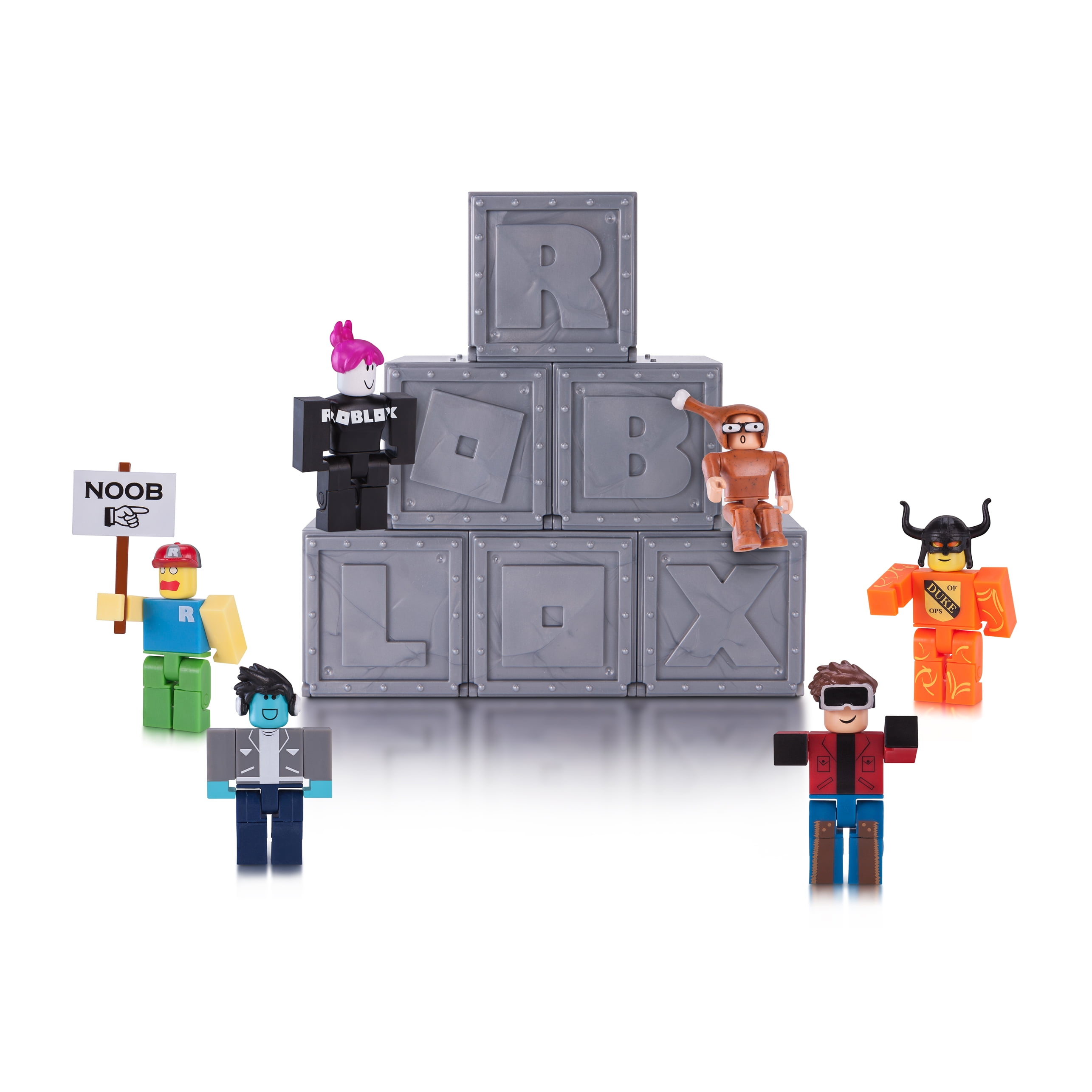 Roblox Action Collection Series 1 Mystery Figure Includes 1 Figure Exclusive Virtual Item Walmart Com Walmart Com - juguetes de roblox en walmart