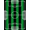Green Black White, Pattern 13, variant on Design&I 8'x10' Washable Area Rug Extra Large Skid-Resistant Low Profile Striped Bold Goal Net Motif Door Center Markings Soccer Field Refined Structured for Living Room, Family