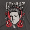 thumbnail image 2 of Elvis T-Shirt Elvis Rock Unisex Graphic Tee for Men & Women, 2 of 7