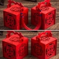 thumbnail image 6 of BAETEUY 2Pcs Chinese Xi Letter Wooden Sweet Candy Gift Box Wedding Party Favors Decor, 6 of 8