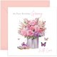 thumbnail image 1 of Tarjeta de cumpleaños Old English Co. para abuela con flores, 1 of 7