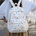 thumbnail image 2 of HJYCHN School Backpack for Boys Multi Star Print 3Pc Set Daypack with Crossbody Pencil Case Back to School Supplies for Kids Backpack for Teen Girls White 31cmx29cm, 2 of 4