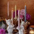 thumbnail image 2 of Giaone Floral Long Taper Candlesticks Floral Emboss Candled Scented Sticks Taper Candled Home Decors, 2 of 8