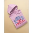 thumbnail image 3 of Independence Day America Hoodie Women -Image by Shutterstock, Female Large, 3 of 4