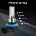 thumbnail image 2 of LABLT H11 Fog Light Bulbs LED 10W Bright 6000K 1600LM White Fog Spot Light Bulbs Lamp, 2 of 5