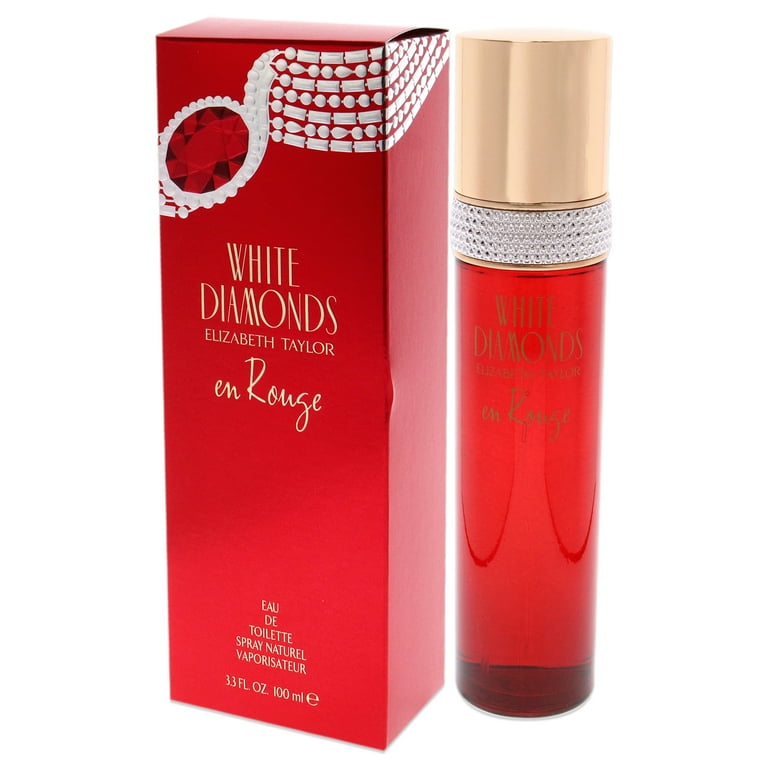 White Diamonds En Rouge Eau De Toilette Spray By Elizabeth Taylor - 3.3 oz White Diamonds En Rouge Eau De Toilette Spray By Elizabeth Taylor - 3.3 oz