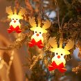 thumbnail image 5 of WIZUTIZ Christmas Lights Outdoor LED Christmas Lights for Tree Clear Hanging Lights String Ornaments String Lights Indoor Outdoor Party Christmas Hanging Decor Pendant, 5 of 5