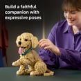 thumbnail image 5 of LEGO Icons Golden Retriever Puppy Building Set for Adults, Ages 18+ - Decor for Home, Bedroom, or Book Shelf - Gifts for Women & Men - Posable Dog Figure - 11384, 5 of 9
