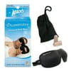 Mack's Dreamweaver Contoured Sleep Mask - Comfortable, Adjustable, Dual Strap Eye Mask with Macks Ultra Soft Foam Earplugs