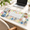 Colorful Raindrop-35.4X15.7 inch, variant on Colors in Light 35.4" x 16.7" PU Leather Large Mouse Pad Desk Blotter