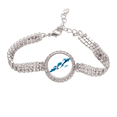 thumbnail image 1 of Delfin grande - pequeño Pulsera de tobillera de cadena de tenis, joyería de diamantes, 1 of 3