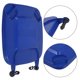 thumbnail image 4 of Tapa de repuesto para cubo de basura de 30 l para exteriores, resistente, para cocina o jardín, color azul, 4 of 7