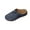 Navy, variant on Womens Closed Toe Wedges Shoes Slingback Thick Bottom Summer Solid Dressy Sandals White 8.5(41)