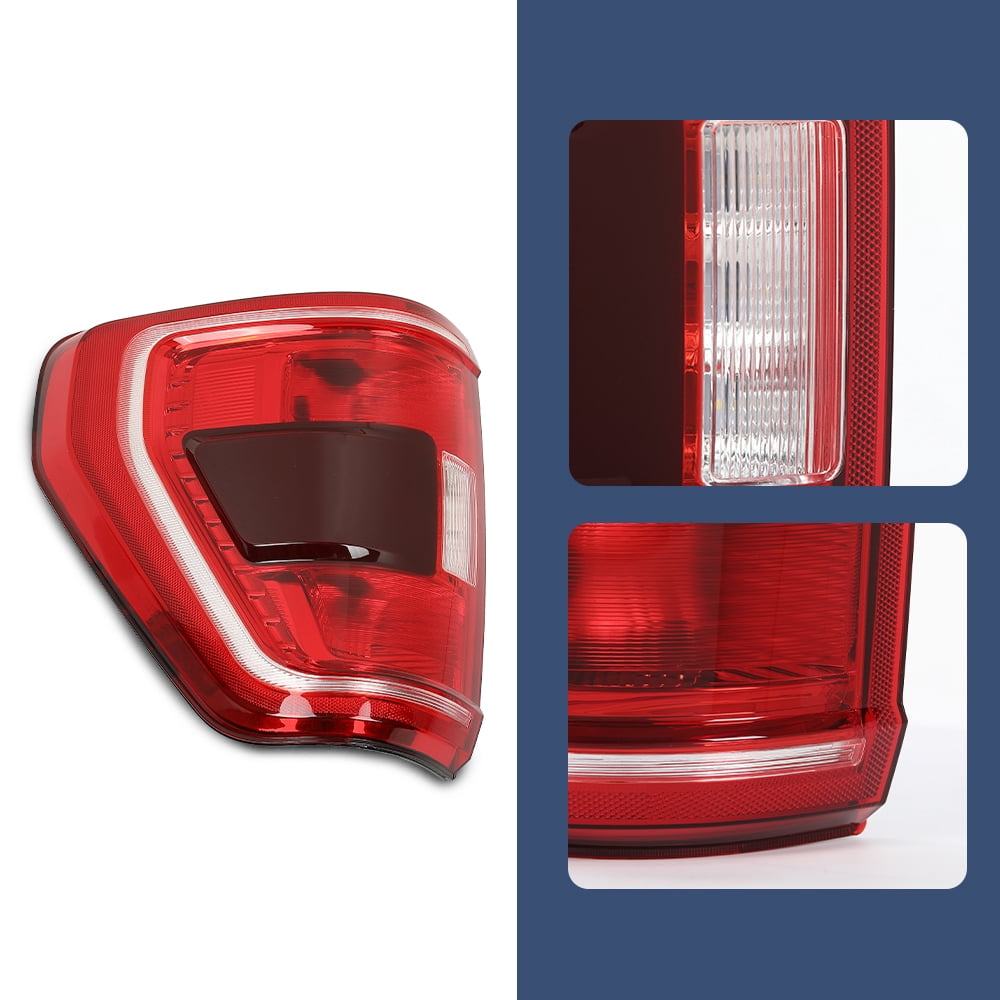 Tail Light Brake Lamps W/Blind Spot Left Driver Fit For Ford F150 F-150 XLT 2021-2023