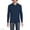 Classic Navy, variant on Men's Long Sleeve Mesh Polo Shirt