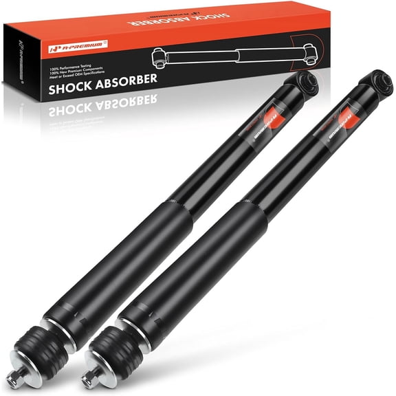 A-Premium Rear Pair (2) Strut Shock Absorbers Compatible with Acura RDX 2007 2008 2009 2010 2011 2012, Driver and Passenger Side