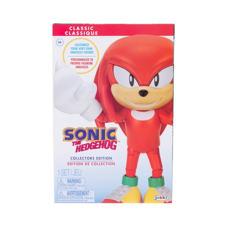 Sonic The Hedgehog, Action Figure, Knuckles Collector Edition, 6
