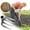 🔥 A#4664, variant on All-Steel Four-Tooth Tiller Hoe | Heavy Duty Iron Scarifying Rake for Vegetable Garden Cultivation Weeding | Thickened Farming Hand Tool for Aeration | Durable Agricultural Tool