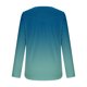 thumbnail image 5 of Neewe Women Tops Loose Fit Long Sleeve Round Neck Button T Shirts Business Casual Blouses Dressy Fall Fashion Work Clothes, 5 of 6
